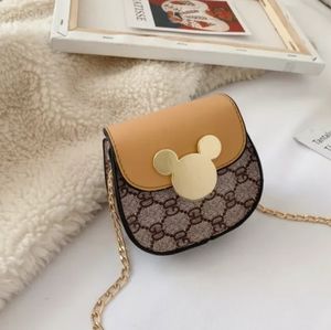 Kids Crossbody Gold Chain Purse